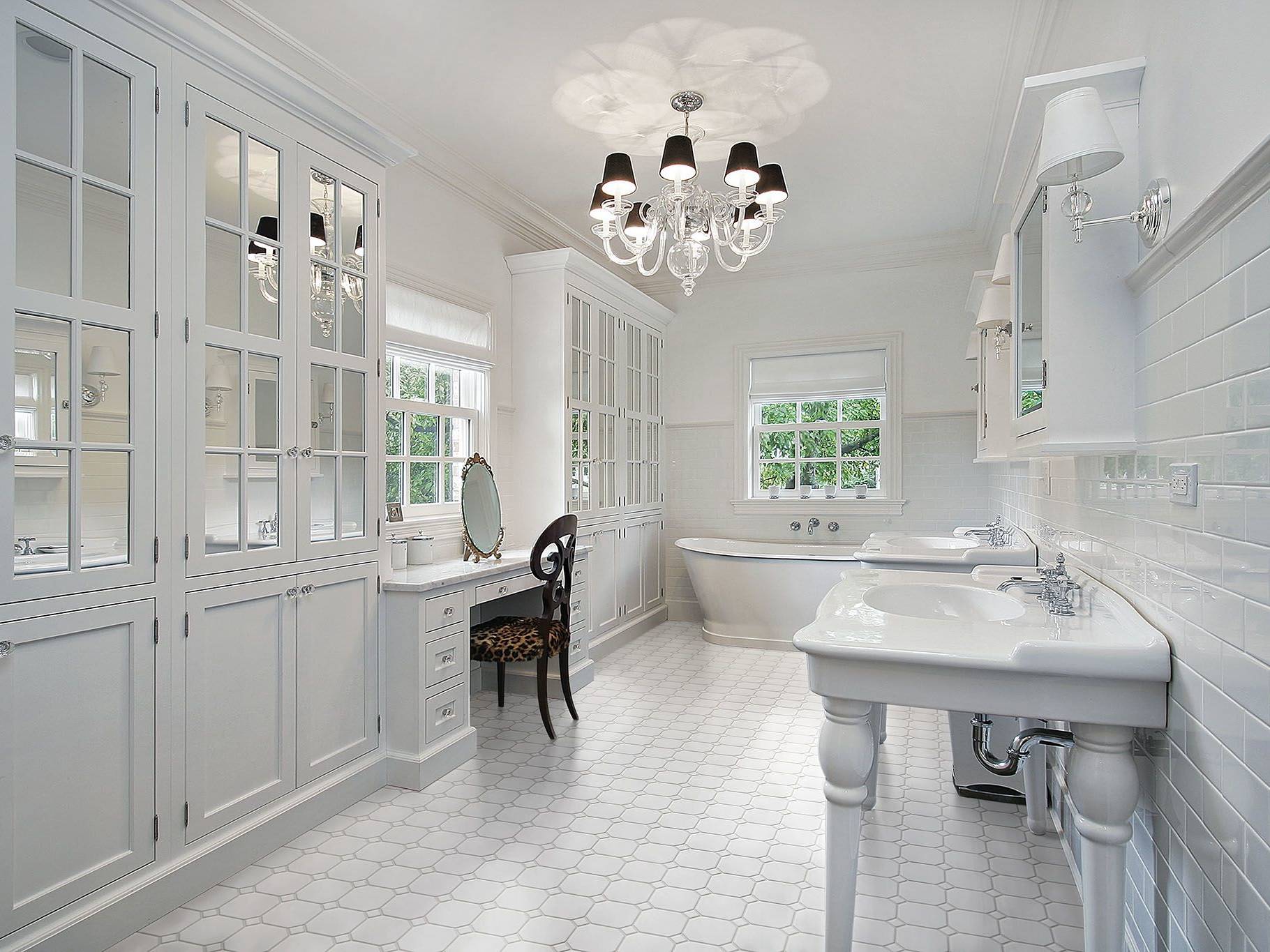 Traditions White Glossy 4x12 | North Hills Flooring